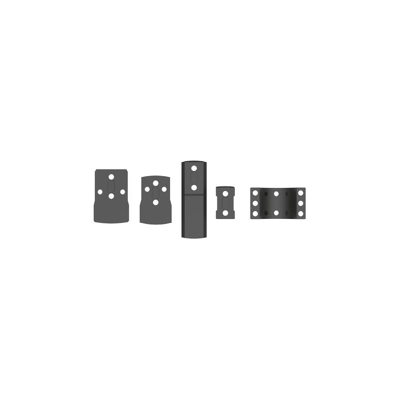 KIT MONTAGE X-ACCU 30MM 6 TROUS