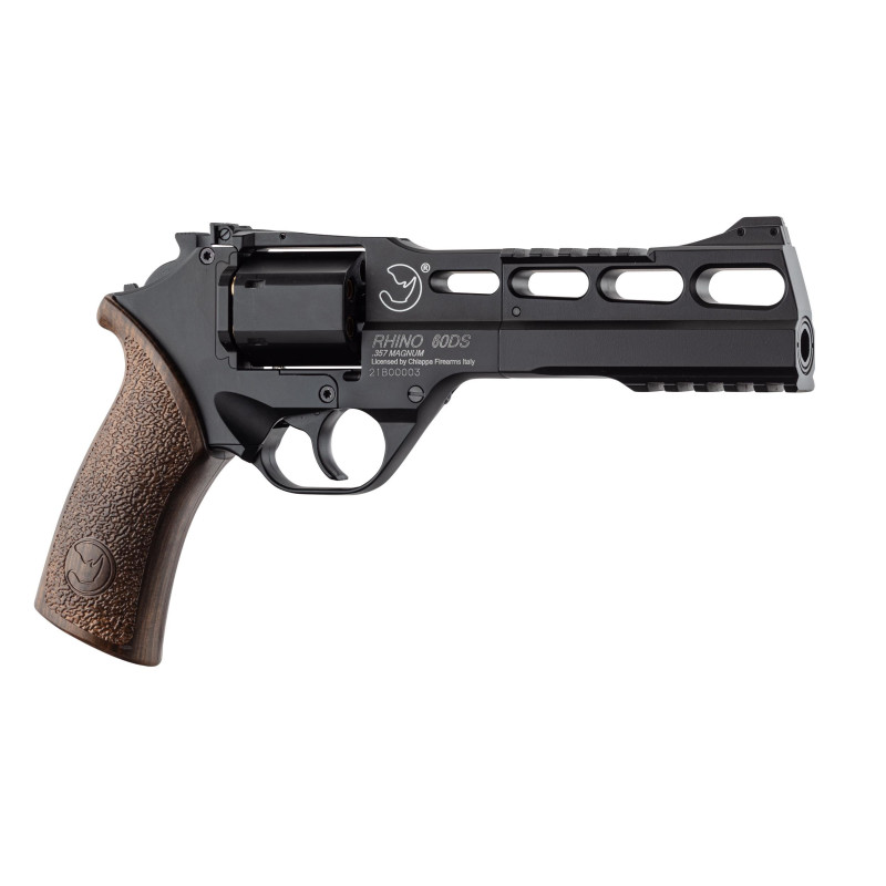 Réplique Airsoft revolver CO2 CHIAPPA RHINO 60DS black mat 0,95J