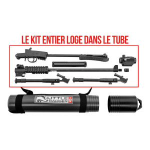 Pack carabine de survie Little badger Xtrem 22LR
