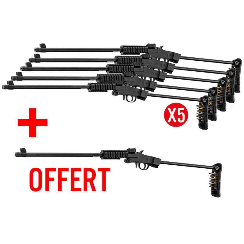 Pack 6x Carabines Chiappa Little Badger Xtrem 22LR