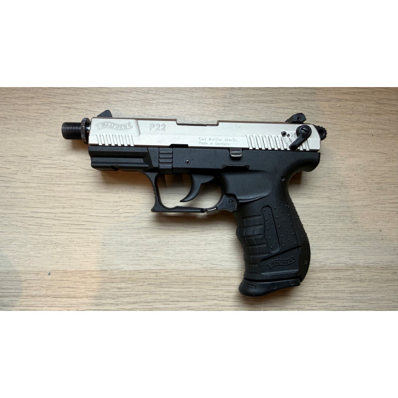 Pistolet Walther P22 cal 22lr d'occasion