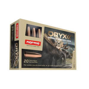 CART NORMA .308WIN 11.7G 180GR ORYX BTE 20