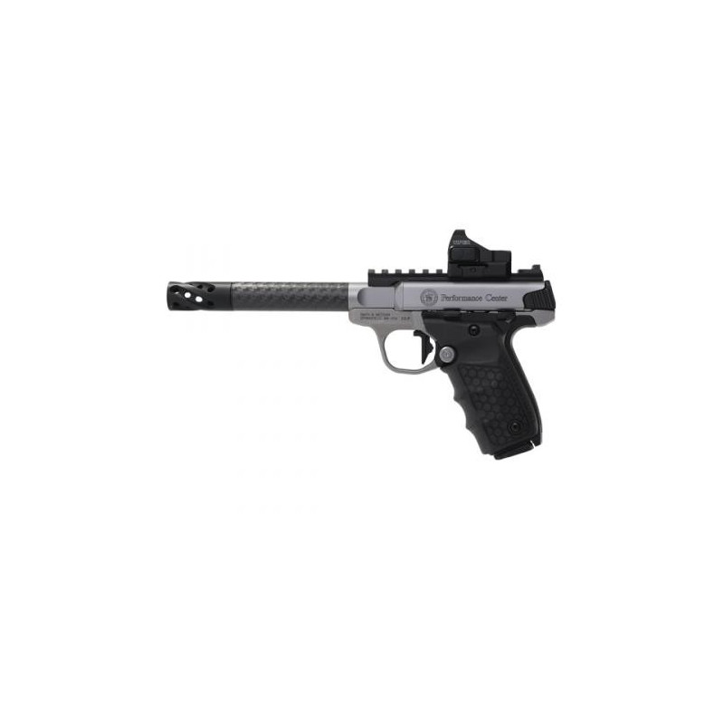 Pistolet 22Lr Smith & Wesson Performance Center SW22 Victory Carbone Point Rouge