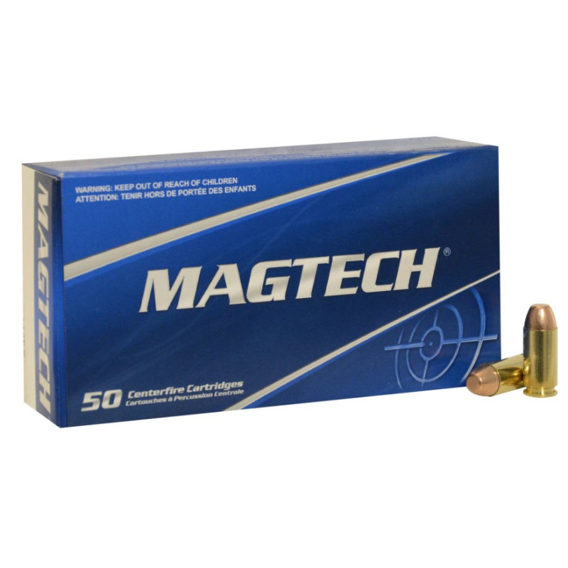 Munitions 40 S&W  MAGTECH FMJ Flat