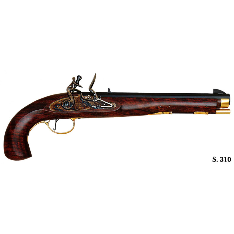 Pistolet Kentucky à silex cal. .45