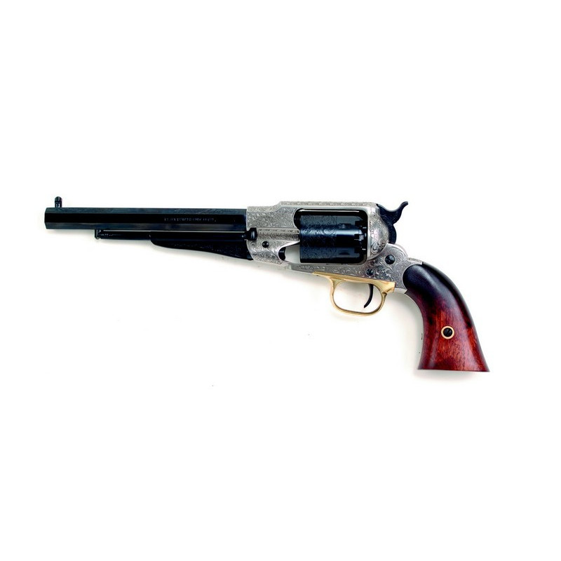 Revolver Pietta 1858 REMINGTON OLD SILVER GRAVÉ