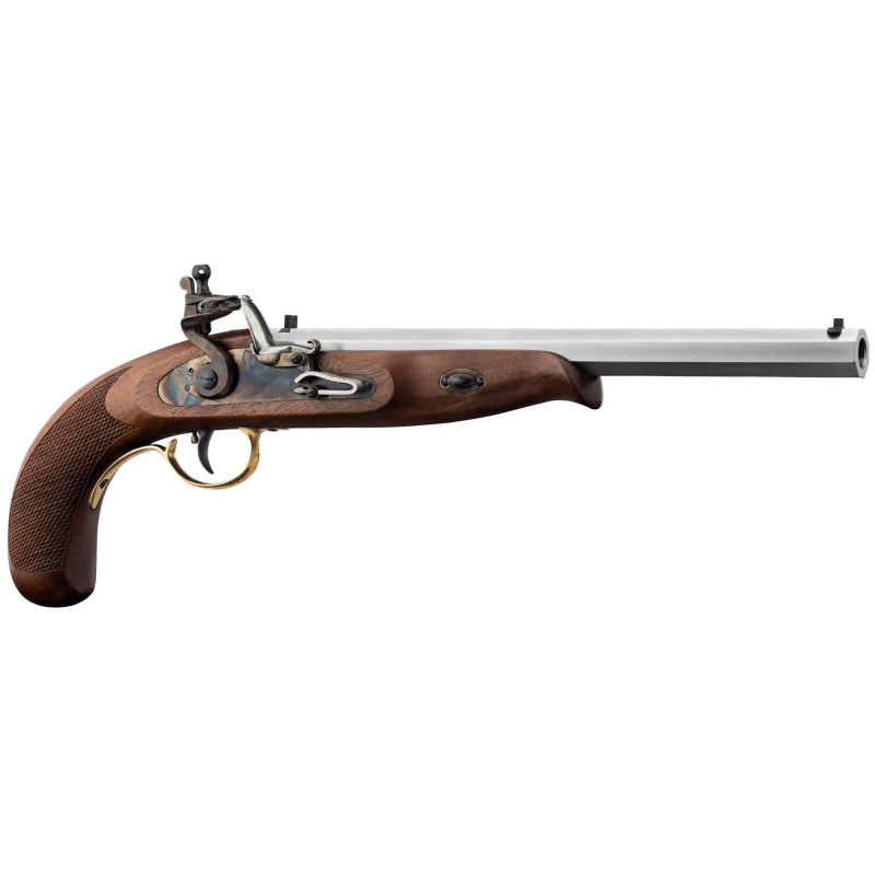 PISTOLET PEDERSOLI CONTINENTAL À SILEX cal.44