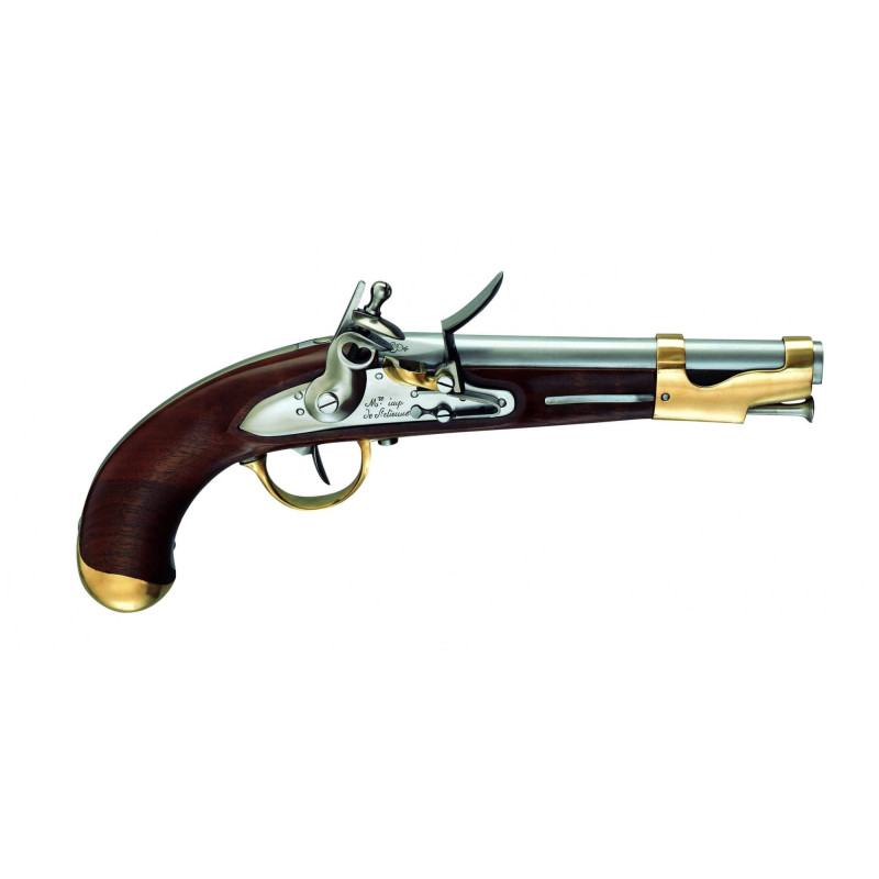 PISTOLET PEDERSOLI AN IX À SILEX CAL. .69