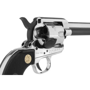 Revolver à blanc Chiappa calibre 9mm modèle Kruger Colt SA73 Chromé